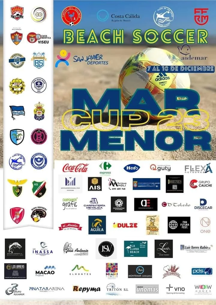 Cartel Torneo Mar Menor Cup 23