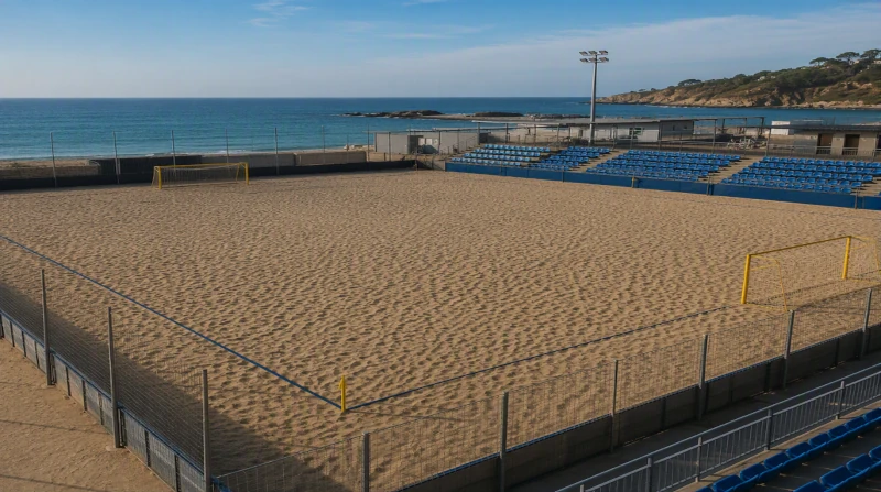 Campos de fútbol playa en España