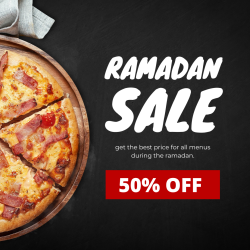 Ramadan Sale Menu Instagram Post